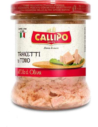 CALLIPO TRANCETTI DI TONNO ALL'OLIO D'OLIVA GR 170