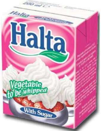 HALTA PANNA PER DOLCI VEGETALE BRIK ML 200