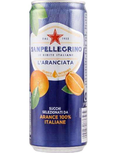 SAN PELLEGRINO ARANCIATA CLASSICA LATTINA CL 33
