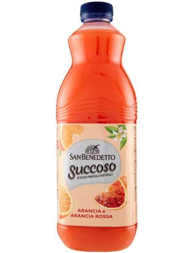 SAN BENEDETTO SUCCOSO ARANCIA ROSSA PET LT 1