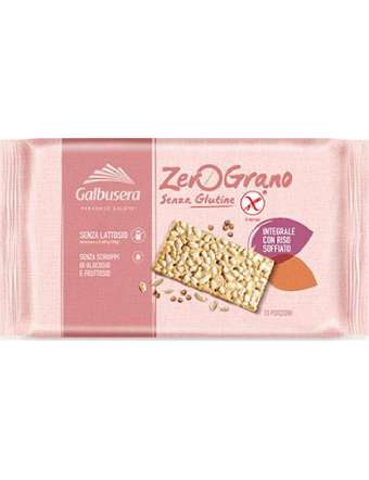 GALBUSERA ZEROGRANO SENZA GLUTINE CRACKER INTEGRALE GR 320