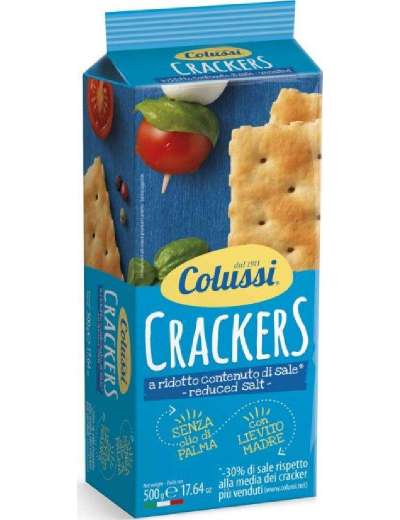 COLUSSI CRACKERS NON SALATI GR 500
