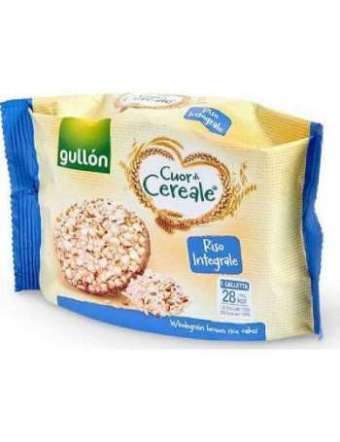 GULLON GALLETTE RISO INTEGRALI SENZA GLUTINE CONFEZIONE GR 115