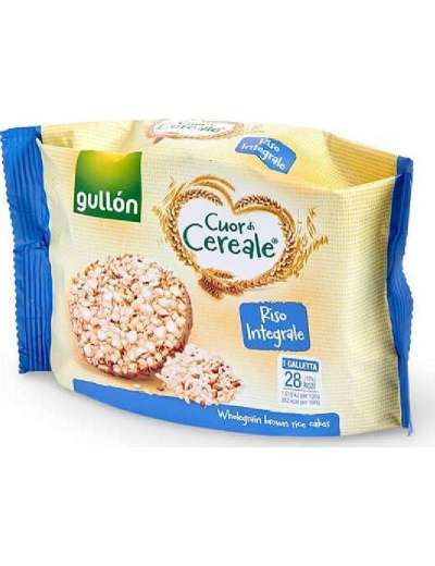 GULLON GALLETTE RISO INTEGRALI SENZA GLUTINE CONFEZIONE GR 115