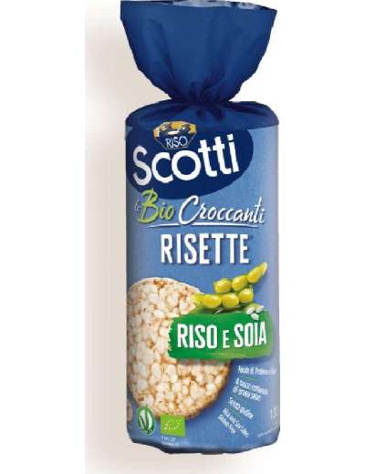 SCOTTI RISETTE RISO E SOIA GALLETTE GR 130