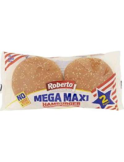 ROBERTO MEGA MAXI HAMBURGER 2X125 GR 250