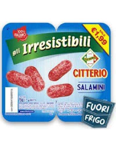 CITTERIO GLI IRRESISTIBILI SALAMINI GR 75
