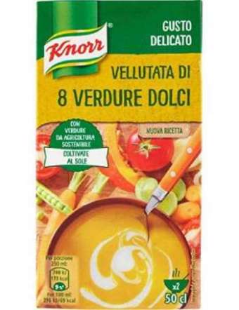 KNORR VELLUTATA VERDURE DOLCI BRICK GR 518