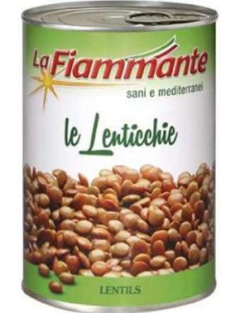 FIAMMANTE LENTICCHIE GR 400