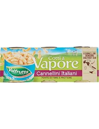 VALFRUTTA 3X150 GR CANNELLINI FAGIOLI GR 450