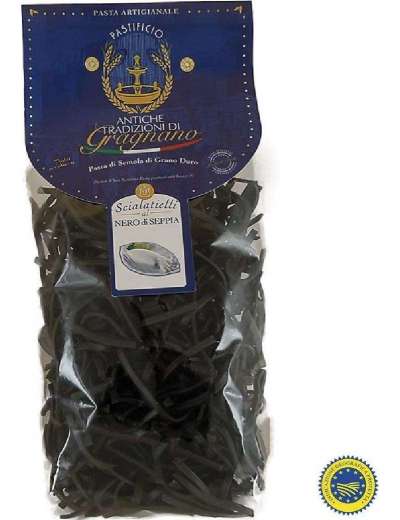 ANTICHE TRADIZIONI GRAGNANO SCIALATIELLI NERO SEPPIA GR 500