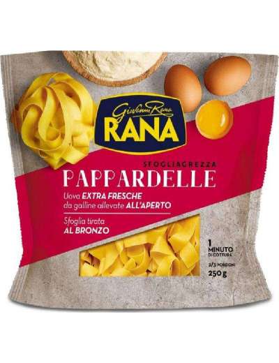 RANA PAPPARDELLE SFOGLIAGREZZA CONFEZIONE GR 250