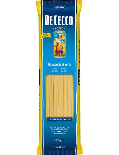 DE CECCO N 15 BUCATINI GR 500