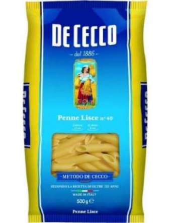 DE CECCO N 40 PENNE LISCE GR 500