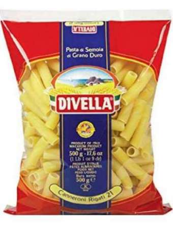 DIVELLA N 21 CANNERONI RIGATI GR 500
