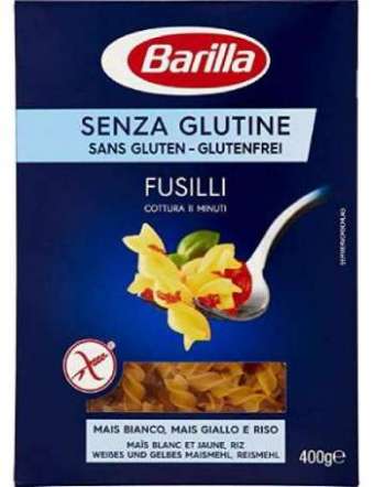 BARILLA SENZA GLUTINE FUSILLI GR 400