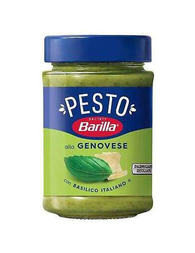 BARILLA PESTO GENOVESE VETRO GR 190