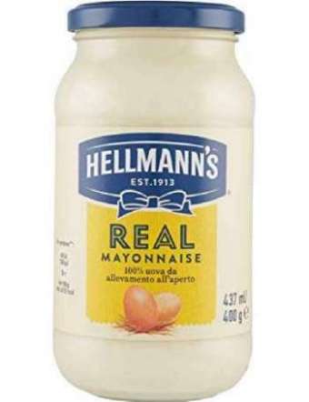 HELLMANN'S MAIONESE VASO VETRO ML 437