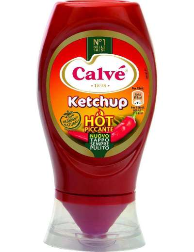 CALVE' KETCHUP HOT TOP DOWN ML 250