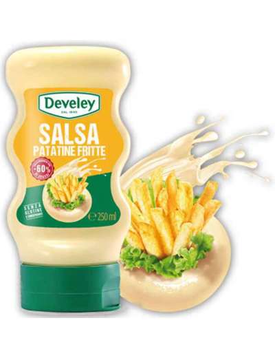 DEVELEY SALSA PATATINE VASO VETRO ML 250
