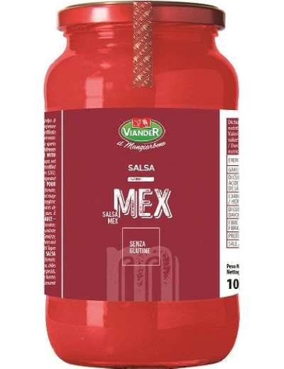 VIANDER SALSA MESSICANA MEX VETRO GR 1000