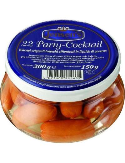 JENSEN'S BOCKWURST PARTY WURSTEL GR 300