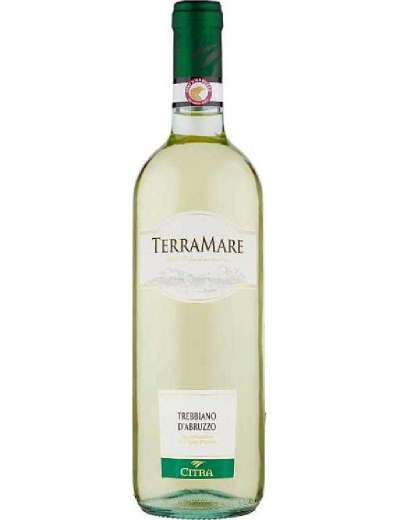 TERRAMARE CITRA VINO TREBBIANO D'ABRUZZO BIANCO DOC CL 75