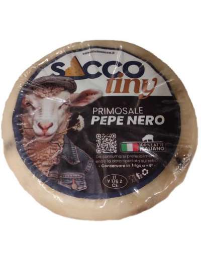 SACCO PRIMO SALE E PEPE NERO CACIOTTA GR 550