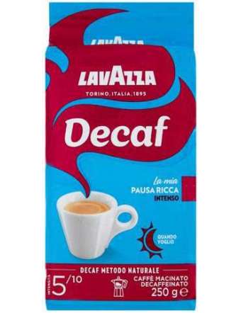 LAVAZZA DEK INTENSO DECAFFEINATO GR 250
