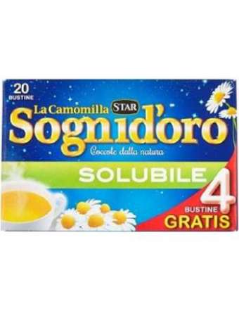 STAR CAMOMILLA SOLUBILE SOGNI D'ORO 16+4 FILTRI GR 100