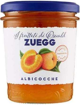 ZUEGG ALBICOCCHE CONFETTURA VETRO GR 320