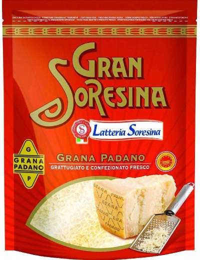 SORESINA GRANA PADANO DOP GRATTUGIATO GR 100