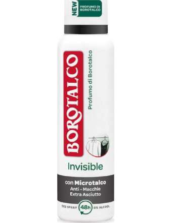 BOROTALCO DEODORANTE SPRAY INVISIBLE ORIGINAL ML 150