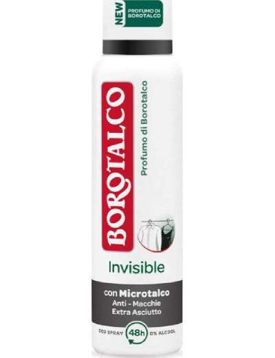 BOROTALCO DEODORANTE SPRAY INVISIBLE ORIGINAL ML 150