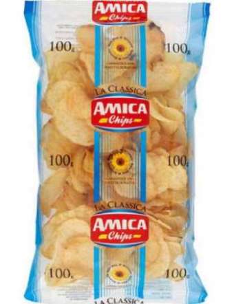 AMICA CHIPS CLASSICHE PATATINE BUSTA GR 100