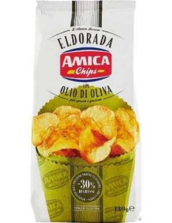 AMICA CHIPS OLIO D'OLIVA ELDORADA BUSTA GR 130