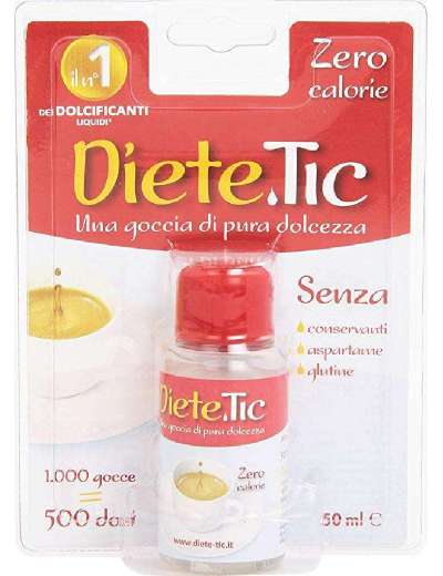 DIETE.TIC DOLCIFICANTE LIQUIDO POCKET ML 50