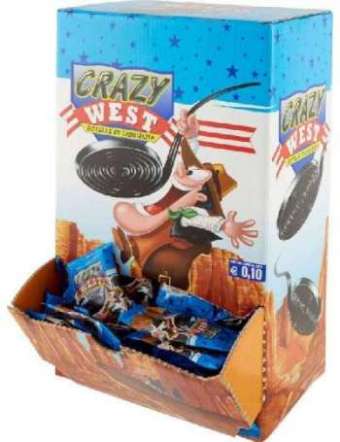GELCO CRAZY WEST ROTELLE LIQUIRIZIA PZ 200