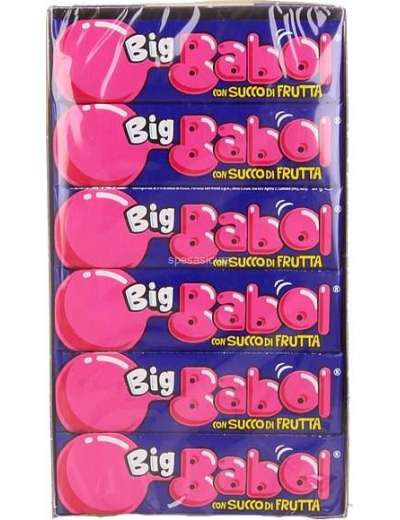 BIG BABOL PERFETTI TUTTI I FRUTTI 5x24 GR 91