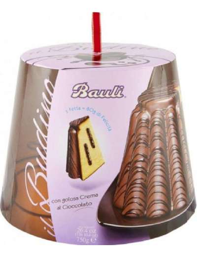 BAULI PANDORO IL BUDINO TORTA CIOCCOLATO GR 750