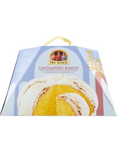 TRE MARIE CAPOLAVORO BIANCO PANETTONE GR 800