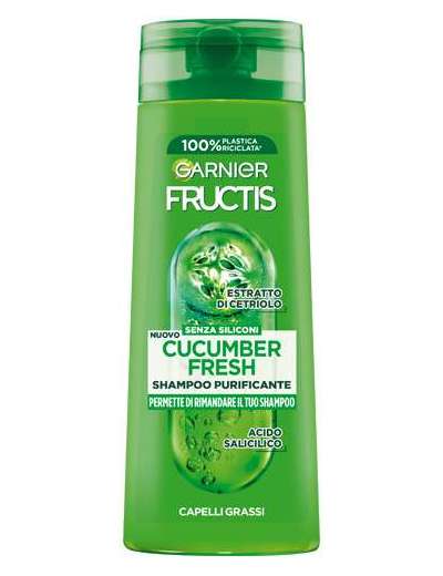FRUCTIS SHAMPOO CUCUMBER FRESH CAPELLI GRASSI ML 250