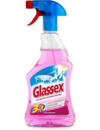 GLASSEX DETERGENTE MULTIUSO ACETO SPRAY ML 500