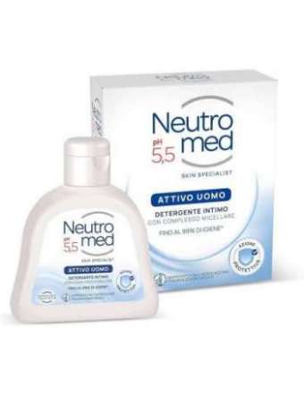 NEUTROMED DETERGENTE INTIMO ATTIVO FOR MEN PH 5