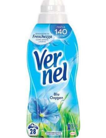 VERNEL AMMORBIDENTE CONCENTRATO BLU OXYGEN 28 LAVAGGI ML 700