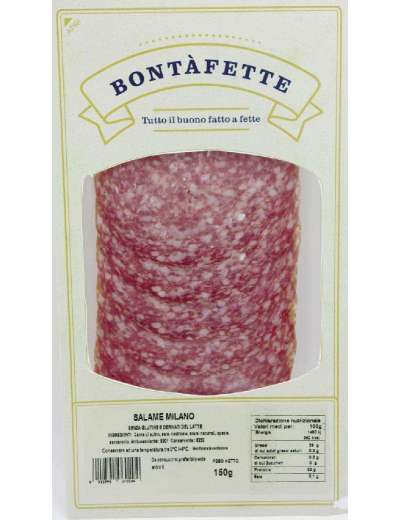 BONTA FETTE SALAME MILANO GR 60