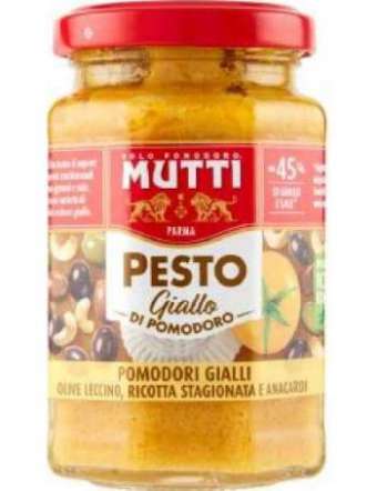 MUTTI PESTO GIALLO POMODORO GR 180