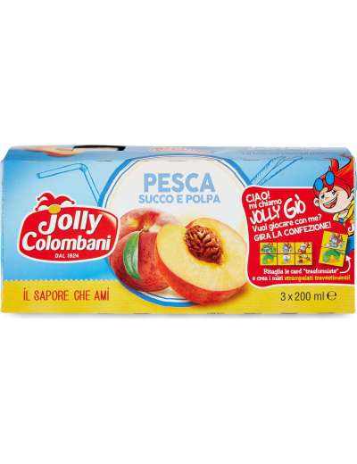 JOLLY SUCCO PESCA BRIK 3X200 ML