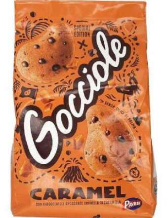 PAVESI GOCCIOLE CARAMEL AL CARAMELLO GR 300