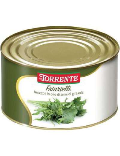 LA TORRENTE FRIARIELLI BROCCOLI IN OLIO DI SEMI DI GIRASOLE GR 1400